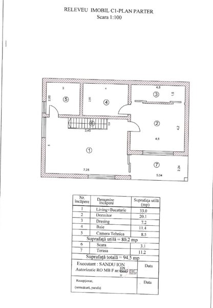 Berceni, semistradal, zona Grigore Marin, 5 min. metrou